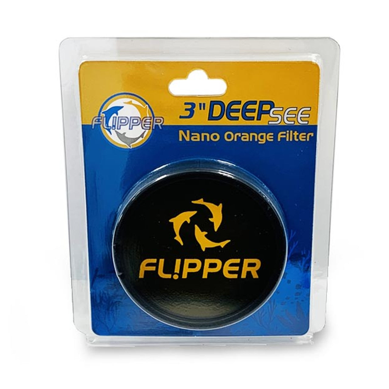 Flipper DeepSea Orange Lens Filter- 3"